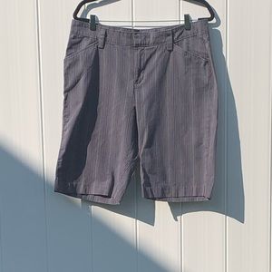 Lee Women’s Stripped Bermuda Shorts.